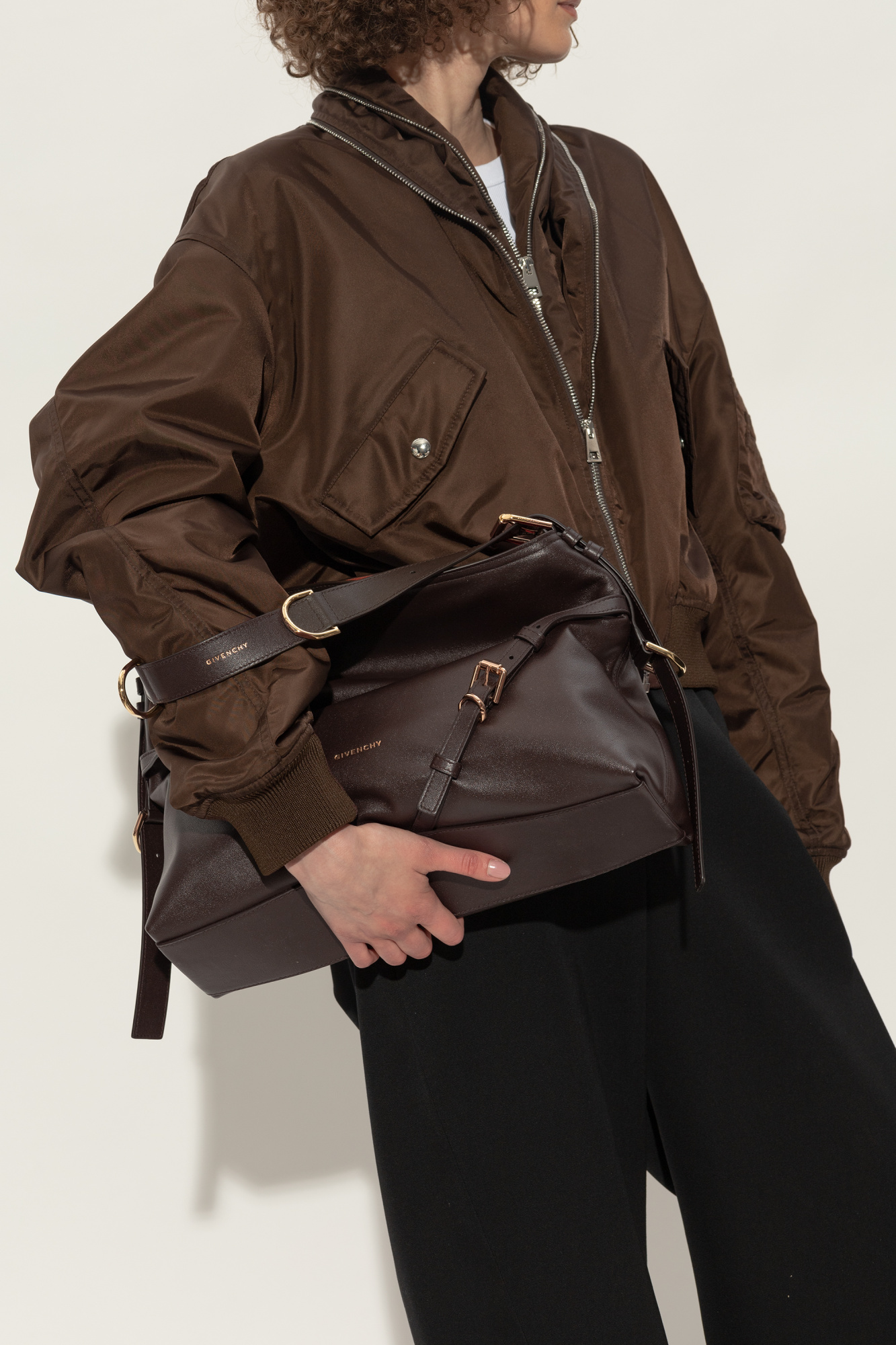 Brown Shoulder bag `Voyou Medium` Givenchy - Vitkac AS